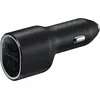 Image de Samsung Chargeur de voiture double, Adaptateur pour véhicule, Noir