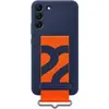 Image de Samsung Couvercle en silicone avec boucle (Samsung Galaxy S22+ 5G), Coque pour téléphone portable, Bleu
