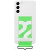 Image de Samsung Couvercle en silicone avec boucle (Samsung Galaxy S22+), Coque pour téléphone portable, Blanc