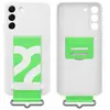 Image de Étui pour Samsung Galaxy S22 Plus Samsung Coque en Silicone Sangle Blanche
