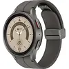 Image de Samsung Galaxy Watch5 Pro 45 mm Boîtier en titane grey titanium avec bracelet Sport M/L couleur gris [Wi-Fi] en occasion ou reconditionné