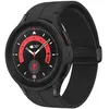 Image de Samsung Galaxy Watch5 Pro - 45 mm - titane noir - montre intelligente avec bande sport - affichage 1.4" - 16 Go - LTE, NFC, Wi-Fi, Bluetooth - 4G - 46.5 g
