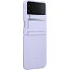 Image de Coque en cuir pour Samsung Galaxy Z Flip 4 Lavande