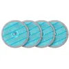 Image de Lot de 4 coussins Samsung VCA-SPW95/VT pour Double serpillère motorisée Spray Bespoke Jet Bleu