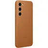 Image de Samsung Étui en cuir (Samsung Galaxy S23+), Coque pour téléphone portable, Marron