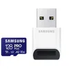 Image de Samsung PRO Plus MB-MD128SB - Carte mémoire flash - 128 Go - A2 / Video Class V30 / UHS-I U3 / Class10 - microSDXC UHS-I - bleu