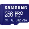 Image de Samsung PRO Plus (256 Go, microSDXC, U3, UHS-I), Carte mémoire, Bleu