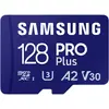 Image de Samsung PRO Plus (128 Go, microSDXC, U3, UHS-I), Carte mémoire, Bleu