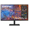 Image de Samsung ViewFinity S8 S32B800PXP - S80PB Series - écran LED - 32" - 3840 x 2160 4K @ 60 Hz - IPS - 350 cd/m² - 1000:1 - DisplayHDR 600 - 5 ms - HDMI, DisplayPort, USB-C - noir