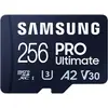 Image de Samsung PRO Ultimate (256 Go, microSDXC, U3, UHS-I), Carte mémoire, Bleu