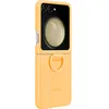 Image de Coque en silicone avec anneau pour Samsung Z Flip 5 Abricot