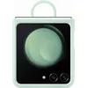 Image de Coque en silicone avec anneau pour Samsung Z Flip 5 Vert d'eau