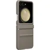 Image de Samsung Étui en cuir Flap Eco (Samsung Galaxy Z Flip5), Coque pour téléphone portable, Beige