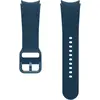 Image de Samsung Bande sportive (20 mm, FKM, Fluoroélastomère, Matières plastiques), Sangles de montre, Bleu