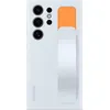 Image de Coque en silicone avec lanière pour Samsung Galaxy S24 Ultra Bleu Polaire