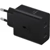 Image de Samsung Chargeur rapide (50 W, 2 ports), Chargeur USB, Noir