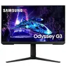 Image de Samsung Odyssey G3 S24DG302EU - G30D Series - écran LED - jeux - 24" - 1920 x 1080 Full HD (1080p) @ 180 Hz - VA - 250 cd/m² - 3000:1 - HDR10 - 1 ms - HDMI, DisplayPort - noir