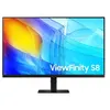 Image de Samsung ViewFinity S8 S32D800EAU - S80D Series - écran LED - 32" - 3840 x 2160 UHD @ 60 Hz - VA - 350 cd/m² - 3000:1 - HDR10 - 5 ms - HDMI, DisplayPort - noir