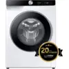 Image de Samsung Lave-linge AI ecobubble  Blanc 9kg - WW90DG6U25LKU3 Blanc