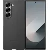 Image de Coque en simili cuir Samsung pour Samsung Galaxy Z Fold 6 Gris