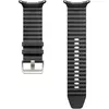 Image de Samsung Bande PeakForm (22 mm, Caoutchouc nitrile, Cuir véritable, HNBR, Nylon, Silicone, SUS, Tissu, Tissu, Titane), Sangles de montre, Gris