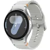 Image de Samsung Galaxy Watch7 - 44 mm - montre intelligente avec bande sport - caoutchouc - taille du bracelet : M/L - affichage 1.47" - 32 Go - NFC, Wi-Fi, Bluetooth - 33.8 g - argent