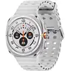 Image de Samsung Galaxy Watch Ultra 47 mm Boîtier en titane couleur blanc titane avec bracelet Sport Extrême blanc [Wi-Fi + Cellulaire] en occasion ou reconditionné