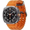 Image de Samsung Galaxy Watch Ultra 47 mm Boîtier en titane couleur gris titane avec bracelet Sport Extrême orange [Wi-Fi + Cellulaire] en occasion ou reconditionné