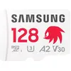 Image de Samsung MB-MD128S (128 Go, microSDXC, U3, UHS-I), Carte mémoire, Gris, Blanc, Rouge