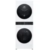 Image de LG WT1210WWF machine à laver avec sèche linge Pose libre Charge avant Blanc A