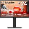 Image de LG 24" 24BA650-B (1920 x 1080 pixels, 23.80"), Moniteur, Noir