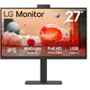 Image de LG 27BA850-B - BA850 Series - écran LED - 27" - 1920 x 1080 Full HD (1080p) @ 100 Hz - IPS - 250 cd/m² - 1300:1 - 5 ms - HDMI, DisplayPort, USB-C - haut-parleurs - business