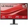 Image de LG LCD 24U421A-B 24/" black (1920 x 1080 pixels, 23.80"), Moniteur, Noir