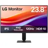 Image de LG ECRAN 24 DALLE IPS NOIR 5MS 16:9 1920X1080 120HZ 250CD/M2 1500:1 HDR 10 HDMI (1920 x 1080 pixels, 23.80"), Moniteur, Noir