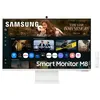 Image de Samsung S32FM801UU - M80F Series - écran LED - Intelligent - 32" - 3840 x 2160 4K UHD (2160p) @ 60 Hz - VA - 400 cd/m² - 3000:1 - HDR10, HDR10+ - 4 ms - HDMI, USB-C - haut-parleurs - blanc
