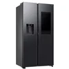 Image de Samsung Family Hub Noir 614 L 2025 Réfrigérateur Américain - E - RS90F66BEFEF Noir