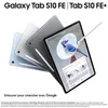 Image de Samsung Galaxy Tab S10 FE - Tablette - Android - 256 Go - 10.9" TFT (2304 x 1440) - Logement microSD - bleu