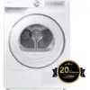 Image de Sèche-linge Samsung Pompe à chaleur Optimal Dry AI Control Blanc 9kg 2025 - DV90DG6845HHU3 Blanc