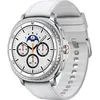 Image de Samsung Galaxy Watch8 Classic 46 mm Boîtier aluminium blanc sur Hybride premium blanc [Wi-Fi + 4G] en occasion ou reconditionné