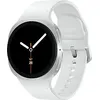 Image de Samsung Galaxy Watch8 40 mm Boîtier aluminium argent sur Sport en silicone S/M blanc [Wi-Fi + 4G] en occasion ou reconditionné