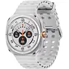 Image de Samsung Galaxy Watch Ultra (2025) 47 mm Boîtier en titane couleur blanc titane avec bracelet Sport Extrême blanc [Wi-Fi + Cellulaire] en occasion ou reconditionné