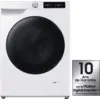 Image de Samsung Lave-linge séchant AI Ecobubble 2026 Blanc 10kg + 6kg - WD10HG6U34BEU3 Blanc