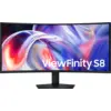 Image de Samsung Ecran PC Viewfinity S8 40" VA WUHD 144Hz Noir - LS40H850TAUXEN Noir