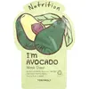 Image de TonyMoly, I'm Avocado, Masque Nutrition Beauté Feuille, 1 feuille, 21 g (0,74 oz)