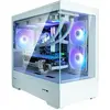 Image de Zalman P30 (mATX, Mini-ITX), Boîtier PC, Blanc
