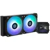 Image de Zalman ALPHA2 24 Black CPU Liquid Coole, Refroidissement liquide CPU, Multicolore, Noir