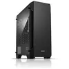 Image de ZALMAN BOITIER PC S3 - Moyen Tour - Noir - Porte latérale transparente acrylique - Format ATX (S3BK)