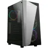 Image de Zalman S4 Plus (ATX, mATX, Mini-ITX), Boîtier PC, Noir, Transparent