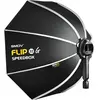 Image de SMDV Speedbox Flip32G (Boîte à lumière, 80 cm), Boîte à lumière + réflecteur