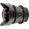 Image de Objectif reflex vidéo Samyang VDSLR II 8mm T3.8 CS II fisheye Noir pour Canon EF